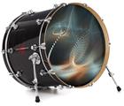Vinyl Decal Skin Wrap for 22" Bass Kick Drum Head Spiro G - DRUM HEAD NOT INCLUDED