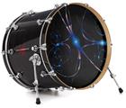 Vinyl Decal Skin Wrap for 22" Bass Kick Drum Head Synaptic Transmission - DRUM HEAD NOT INCLUDED