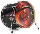 Vinyl Decal Skin Wrap for 22" Bass Kick Drum Head Sufficiently Advanced Technology - DRUM HEAD NOT INCLUDED