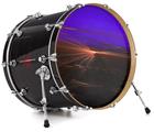 Vinyl Decal Skin Wrap for 22" Bass Kick Drum Head Sunset - DRUM HEAD NOT INCLUDED