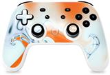 Skin Decal Wrap works with Original Google Stadia Controller Darkblue Skin Only CONTROLLER NOT INCLUDED