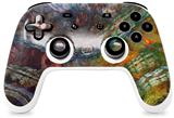Skin Decal Wrap works with Original Google Stadia Controller Organic 2 Skin Only CONTROLLER NOT INCLUDED