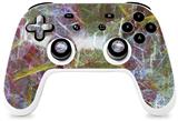 Skin Decal Wrap works with Original Google Stadia Controller On Thin Ice Skin Only CONTROLLER NOT INCLUDED
