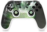 Skin Decal Wrap works with Original Google Stadia Controller Wave Skin Only CONTROLLER NOT INCLUDED