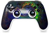 Skin Decal Wrap works with Original Google Stadia Controller Deeper Dive Skin Only CONTROLLER NOT INCLUDED