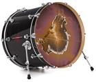 Vinyl Decal Skin Wrap for 20" Bass Kick Drum Head Comet Nucleus - DRUM HEAD NOT INCLUDED