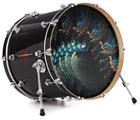Vinyl Decal Skin Wrap for 20" Bass Kick Drum Head Coral Reef - DRUM HEAD NOT INCLUDED