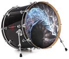 Vinyl Decal Skin Wrap for 20" Bass Kick Drum Head Dusty - DRUM HEAD NOT INCLUDED