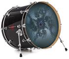 Vinyl Decal Skin Wrap for 20" Bass Kick Drum Head Eclipse - DRUM HEAD NOT INCLUDED