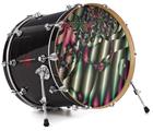Vinyl Decal Skin Wrap for 20" Bass Kick Drum Head Pipe Organ - DRUM HEAD NOT INCLUDED