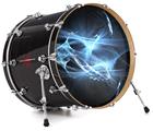 Vinyl Decal Skin Wrap for 20" Bass Kick Drum Head Robot Spider Web - DRUM HEAD NOT INCLUDED
