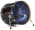 Vinyl Decal Skin Wrap for 20" Bass Kick Drum Head Smoke - DRUM HEAD NOT INCLUDED