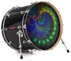 Vinyl Decal Skin Wrap for 20" Bass Kick Drum Head Deeper Dive - DRUM HEAD NOT INCLUDED