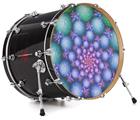 Decal Skin works with most 24" Bass Kick Drum Heads Balls - DRUM HEAD NOT INCLUDED