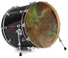 Decal Skin works with most 24" Bass Kick Drum Heads Barcelona - DRUM HEAD NOT INCLUDED