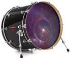Decal Skin works with most 24" Bass Kick Drum Heads Inside - DRUM HEAD NOT INCLUDED