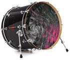 Decal Skin works with most 24" Bass Kick Drum Heads Ex Machina - DRUM HEAD NOT INCLUDED