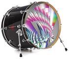 Decal Skin works with most 24" Bass Kick Drum Heads Fan - DRUM HEAD NOT INCLUDED