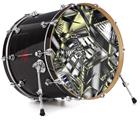 Decal Skin works with most 24" Bass Kick Drum Heads Like Clockwork - DRUM HEAD NOT INCLUDED