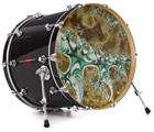 Decal Skin works with most 24" Bass Kick Drum Heads New Beginning - DRUM HEAD NOT INCLUDED