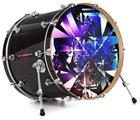 Decal Skin works with most 24" Bass Kick Drum Heads Persistence Of Vision - DRUM HEAD NOT INCLUDED