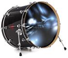Decal Skin works with most 24" Bass Kick Drum Heads Piano - DRUM HEAD NOT INCLUDED