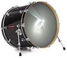 Decal Skin works with most 24" Bass Kick Drum Heads Ripples Of Light - DRUM HEAD NOT INCLUDED