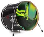 Decal Skin works with most 24" Bass Kick Drum Heads Release - DRUM HEAD NOT INCLUDED