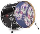 Decal Skin works with most 24" Bass Kick Drum Heads Rosettas - DRUM HEAD NOT INCLUDED