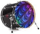 Decal Skin works with most 24" Bass Kick Drum Heads Transmission - DRUM HEAD NOT INCLUDED