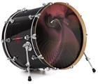 Decal Skin works with most 24" Bass Kick Drum Heads Dark Skies - DRUM HEAD NOT INCLUDED