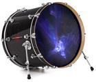 Decal Skin works with most 24" Bass Kick Drum Heads Hidden - DRUM HEAD NOT INCLUDED