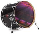 Decal Skin works with most 24" Bass Kick Drum Heads Speed - DRUM HEAD NOT INCLUDED