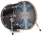 Decal Skin works with most 24" Bass Kick Drum Heads Genie In The Bottle - DRUM HEAD NOT INCLUDED