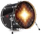 Decal Skin works with most 24" Bass Kick Drum Heads Invasion - DRUM HEAD NOT INCLUDED