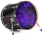 Decal Skin works with most 24" Bass Kick Drum Heads Refocus - DRUM HEAD NOT INCLUDED