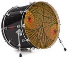 Decal Skin works with most 24" Bass Kick Drum Heads Natural Order - DRUM HEAD NOT INCLUDED