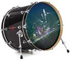 Decal Skin works with most 24" Bass Kick Drum Heads Oceanic - DRUM HEAD NOT INCLUDED