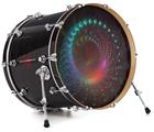 Decal Skin works with most 26" Bass Kick Drum Heads Deep Dive - DRUM HEAD NOT INCLUDED