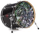 Decal Skin works with most 26" Bass Kick Drum Heads Day Trip New York - DRUM HEAD NOT INCLUDED
