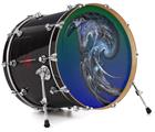 Decal Skin works with most 26" Bass Kick Drum Heads Crane - DRUM HEAD NOT INCLUDED