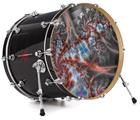 Decal Skin works with most 26" Bass Kick Drum Heads Diamonds - DRUM HEAD NOT INCLUDED