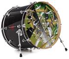 Decal Skin works with most 26" Bass Kick Drum Heads Shatterday - DRUM HEAD NOT INCLUDED