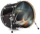 Decal Skin works with most 26" Bass Kick Drum Heads Spiro G - DRUM HEAD NOT INCLUDED