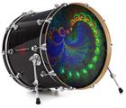 Decal Skin works with most 26" Bass Kick Drum Heads Deeper Dive - DRUM HEAD NOT INCLUDED
