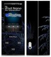 iPod Nano 5G Skin - Blue Fern