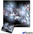 Decal Skin compatible with Sony PS3 Slim Coral Tesseract