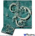 Decal Skin compatible with Sony PS3 Slim New Fish