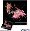 Decal Skin compatible with Sony PS3 Slim Pink Flamingos