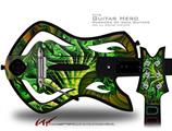 Broccoli Decal Style Skin - fits Warriors Of Rock Guitar Hero Guitar (GUITAR NOT INCLUDED)